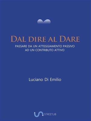 cover image of Dal dire al Dare